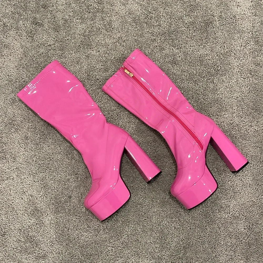 pink boots🎀 - Picture 1 of 1